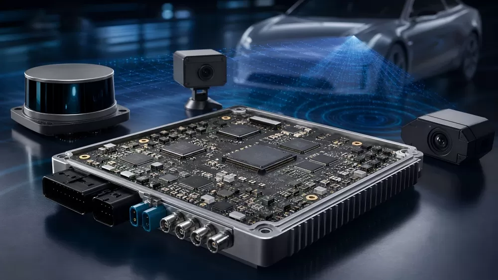 Intelligent Driving and Sensor PCBs: ADAS Domain Controllers to LiDAR