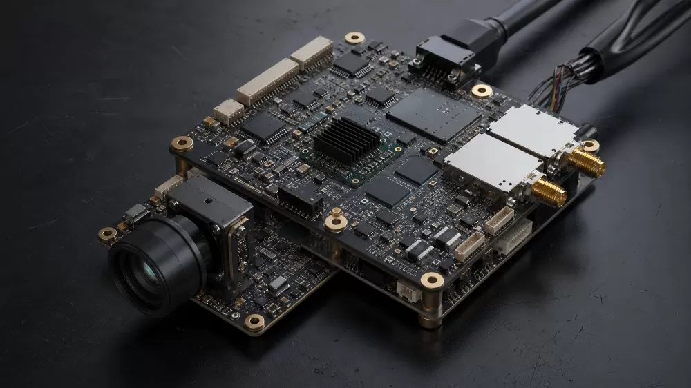 UAV Video Transmission & Processing System PCB